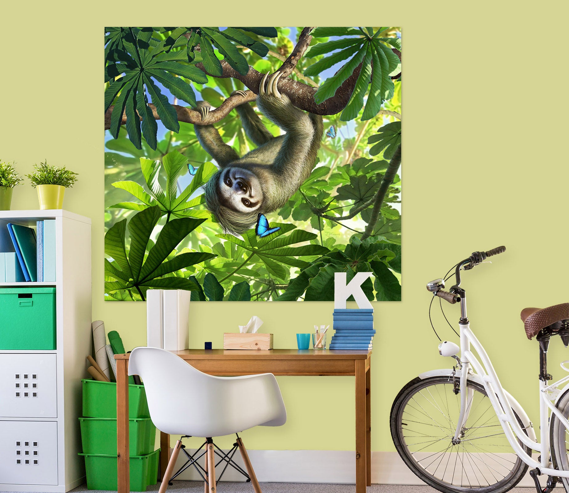3D Sloth 85181 Jerry LoFaro Wall Sticker