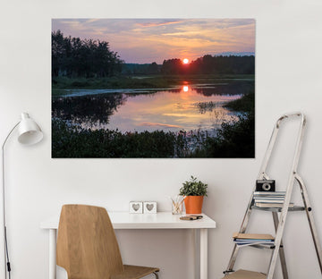 3D Valley Lake 127 Jerry LoFaro Wall Sticker Wallpaper AJ Wallpaper 2 