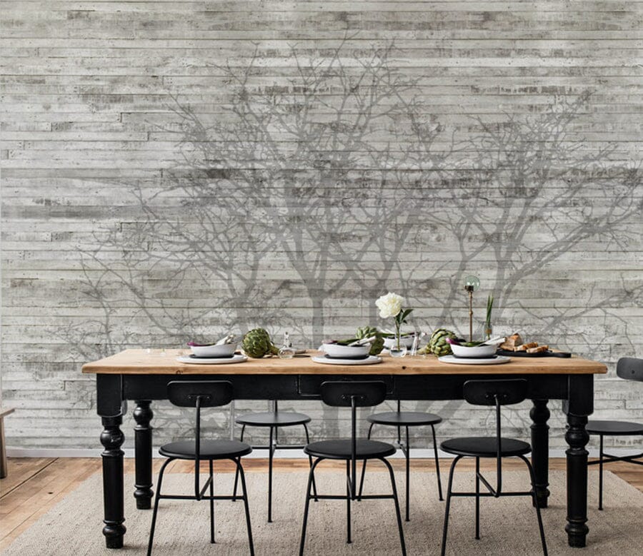 3D Grey Branches WG322 Wall Murals Wallpaper AJ Wallpaper 2 
