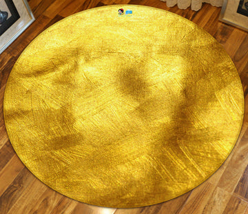 3D Golden 69149 Round Non Slip Rug Mat
