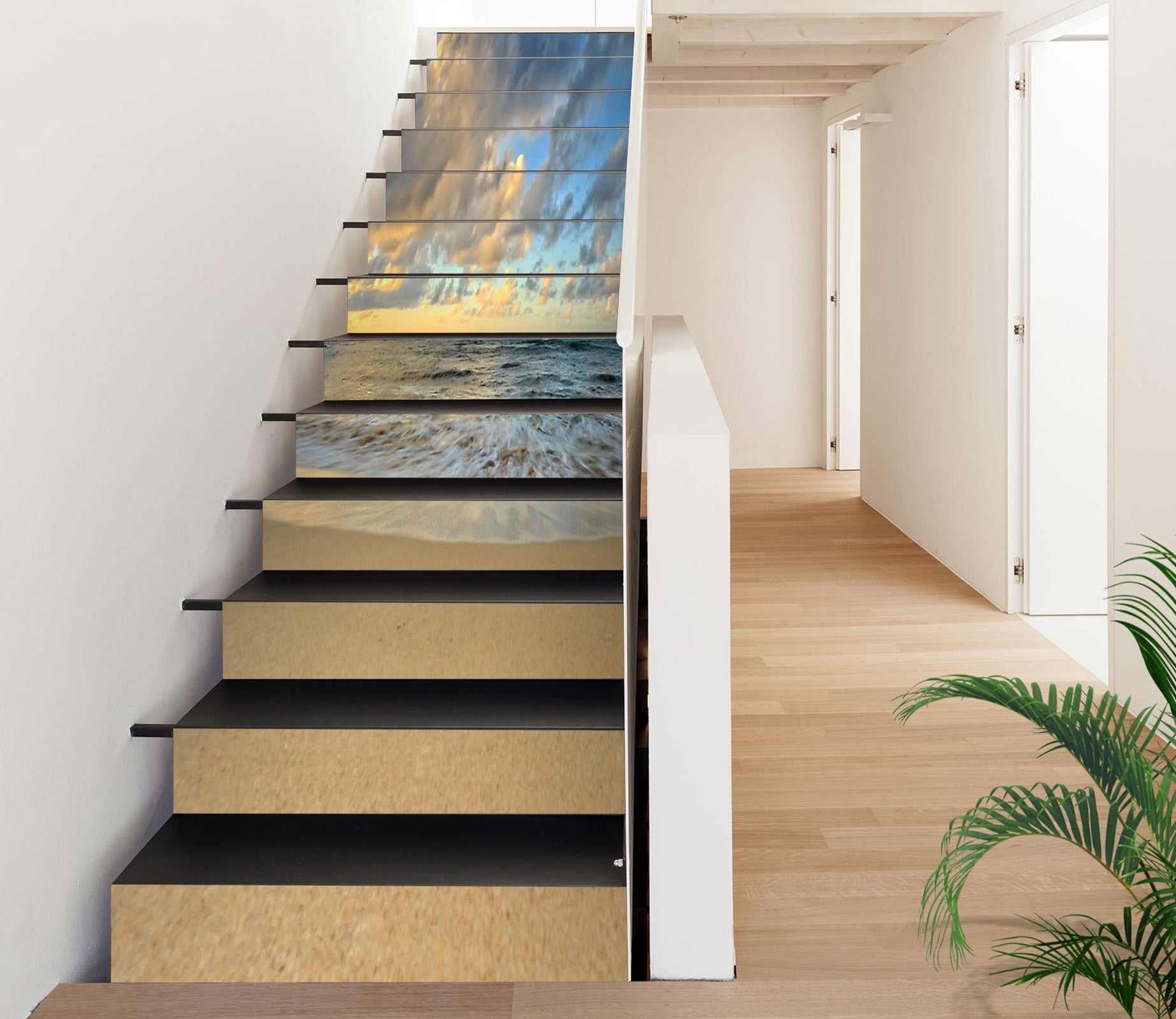 3D Beach 94108 Kathy Barefield Stair Risers
