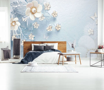 3D Modern Flowers 1488 Wall Murals Wallpaper AJ Wallpaper 2 