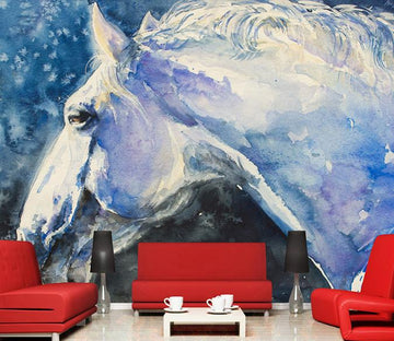 3D Oil Painting Horse 389 Wall Murals Wallpaper AJ Wallpaper 2 