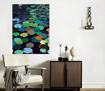 3D Lotus Leaf 280 Allan P. Friedlander Wall Sticker Wallpaper AJ Wallpaper 2 