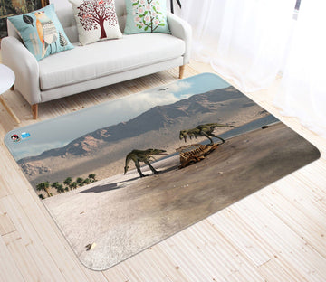 3D Dinosaur 6241 Non Slip Rug Mat Mat AJ Creativity Home 