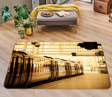 3D Train Station 38227 Vehicle Non Slip Rug Mat