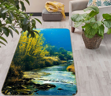 3D Tree River 27002 Non Slip Rug Mat