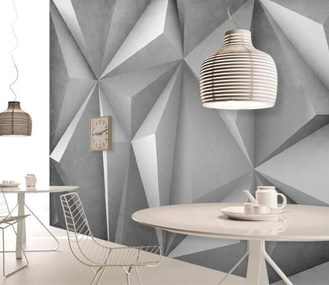 3D Geometric Piece 1382 Wall Murals Wallpaper AJ Wallpaper 2 