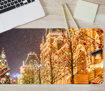 3D Light House 51241 Christmas Desk Mat Xmas