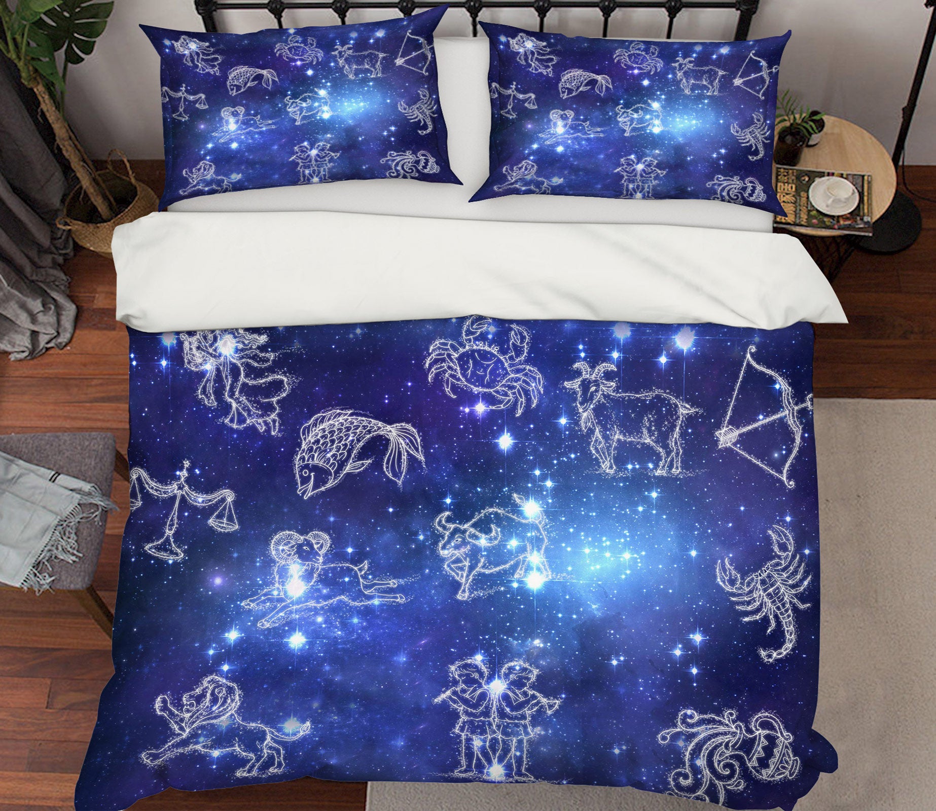 3D Constellation 12041 Bed Pillowcases Quilt