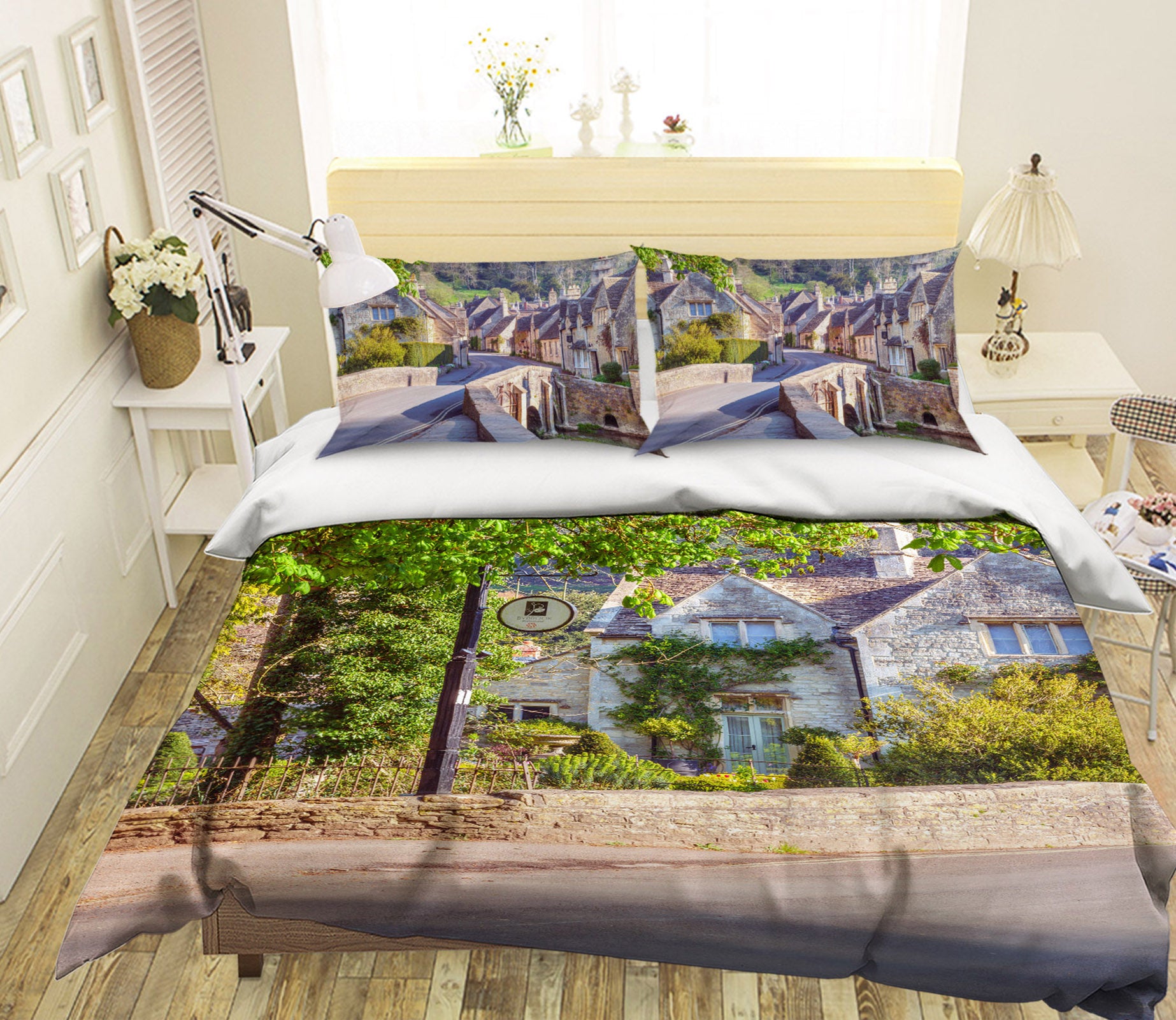 3D Green Tree House 7183 Assaf Frank Bedding Bed Pillowcases Quilt Cover Duvet Cover