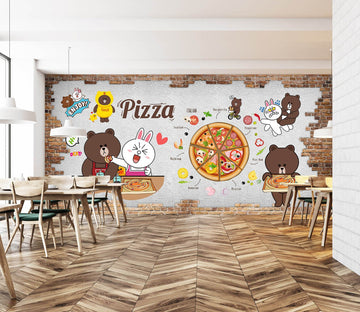 3D Gummy Pizza 3023 Wall Murals Wallpaper AJ Wallpaper 2 