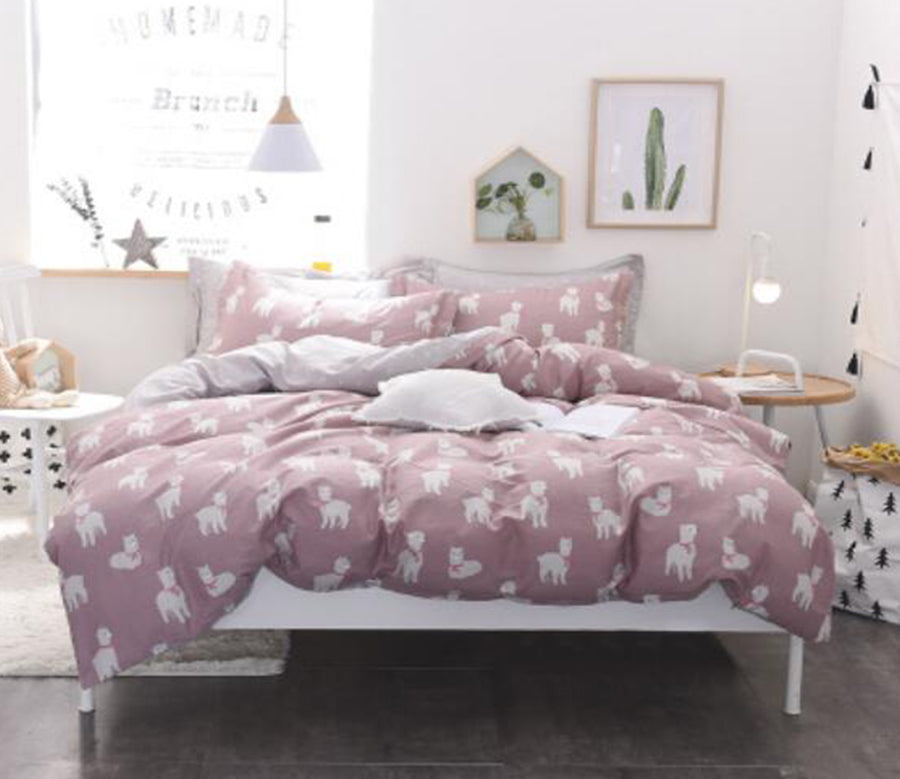3D Sheep Pattern 30171 Bed Pillowcases Quilt