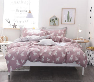3D Sheep Pattern 30171 Bed Pillowcases Quilt