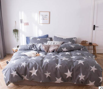 3D Five-Pointed Star Pattern 15168 Bed Pillowcases Quilt