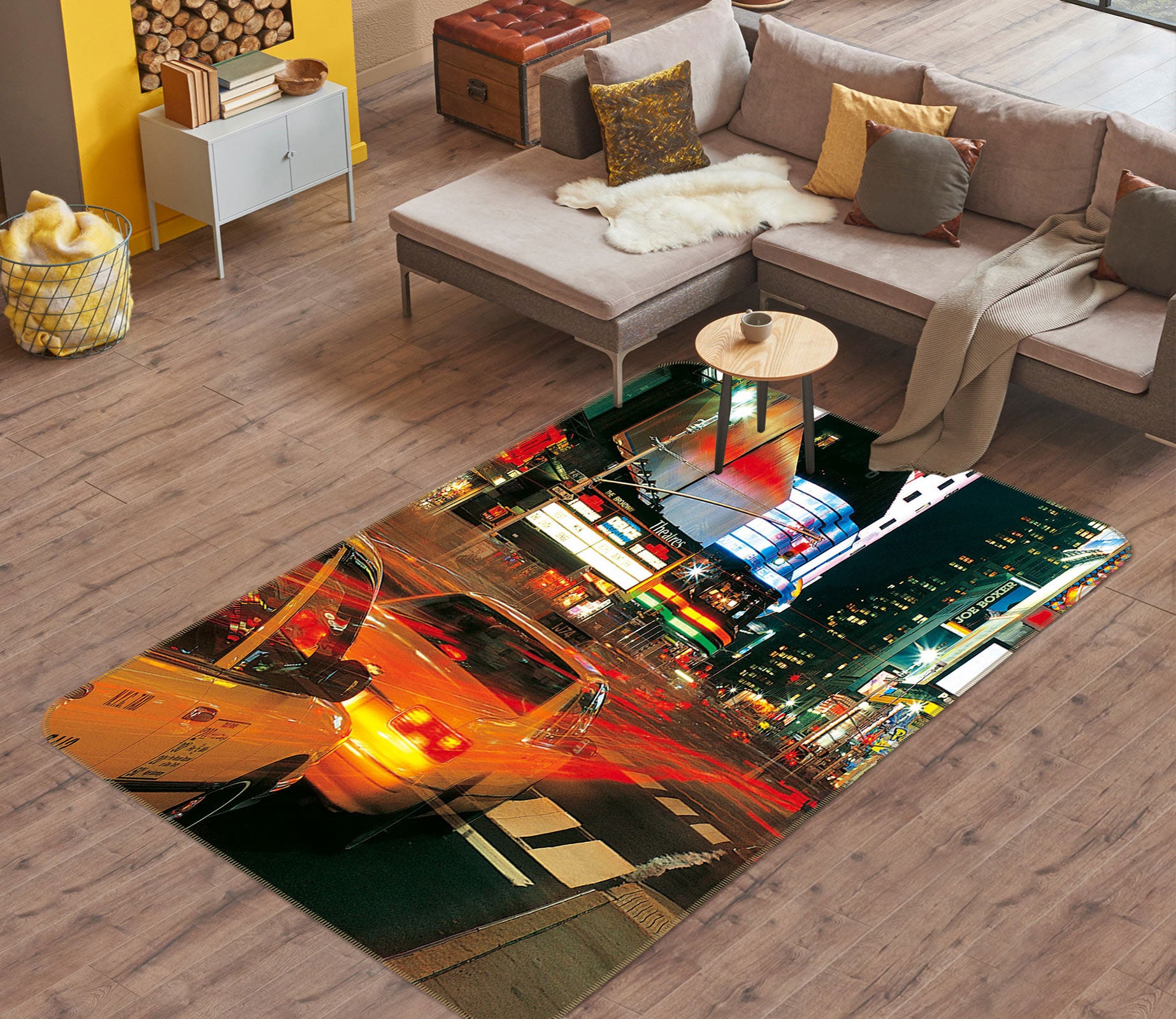 3D Vehicle Building 76055 Non Slip Rug Mat