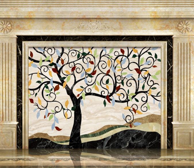 3D Tree 461 Wall Murals Wallpaper AJ Wallpaper 2 