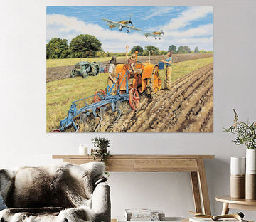 3D Ploughing For Britain 056 Trevor Mitchell Wall Sticker Wallpaper AJ Wallpaper 2 