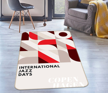3D Gray Irregular Pattern 1060 Boris Draschoff Rug Non Slip Rug Mat Mat AJ Creativity Home 