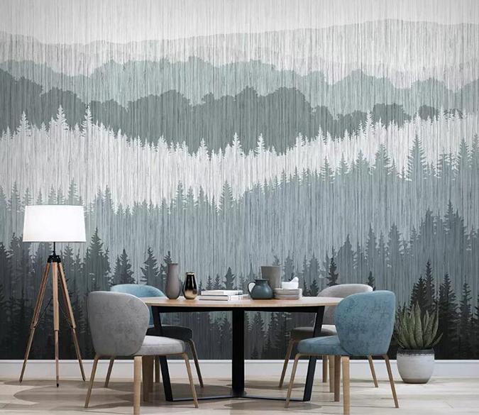 3D Abstract Woods 2301 Wall Murals Wallpaper AJ Wallpaper 2 