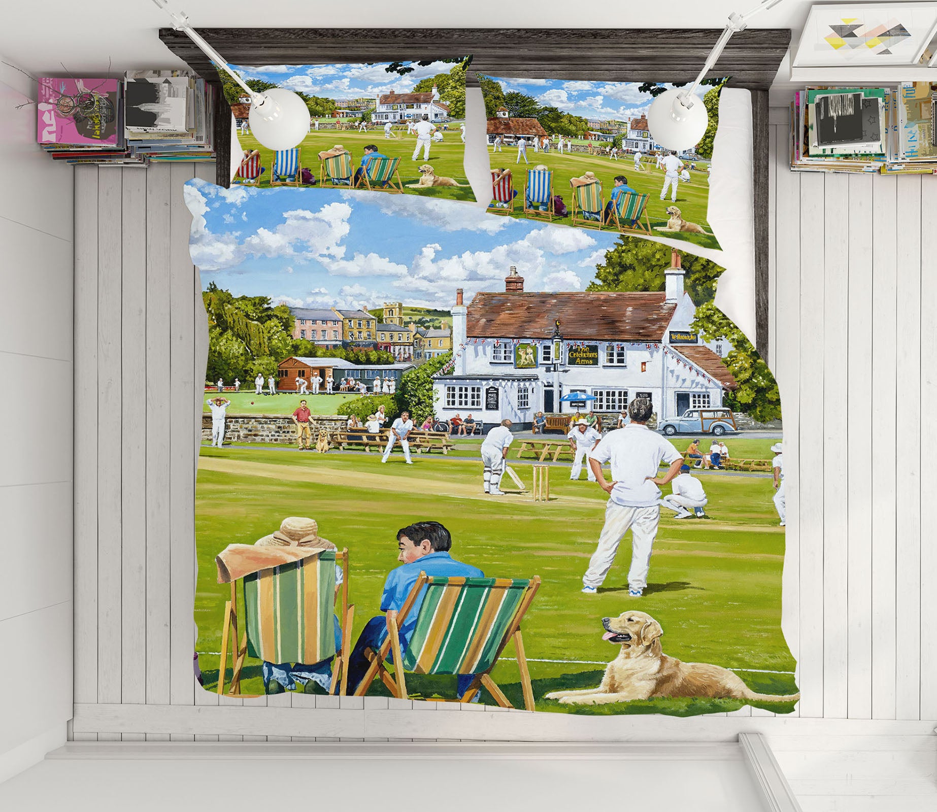 3D Lawn Play 8907 Trevor Mitchell bedding Bed Pillowcases Quilt