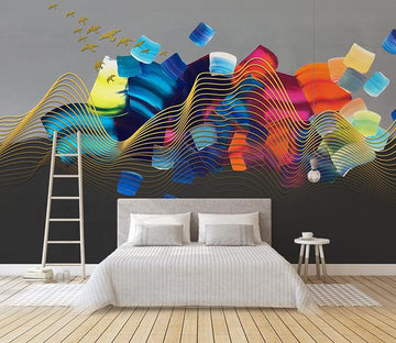 3D Color Splash 532 Wall Murals Wallpaper AJ Wallpaper 2 