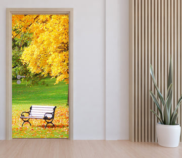 3D Maple Park 119 Door Mural