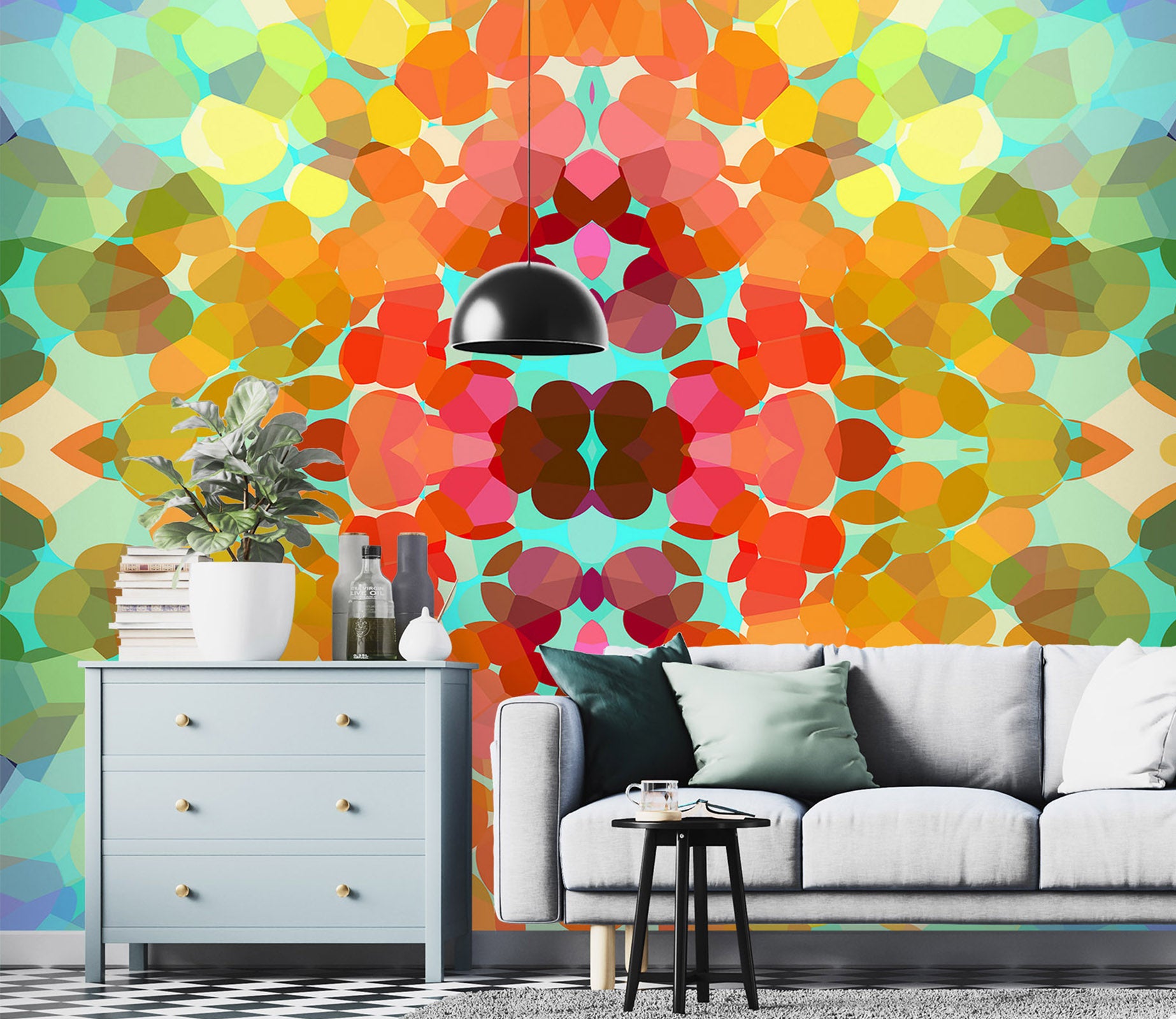 3D Swim Colors 70119 Shandra Smith Wall Mural Wall Murals