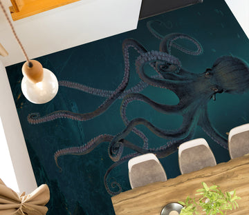3D Octopus 98180 Vincent Floor Mural