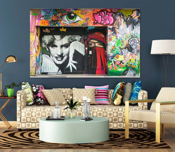 3D Wall Painted Star 1012 Wall Sticker