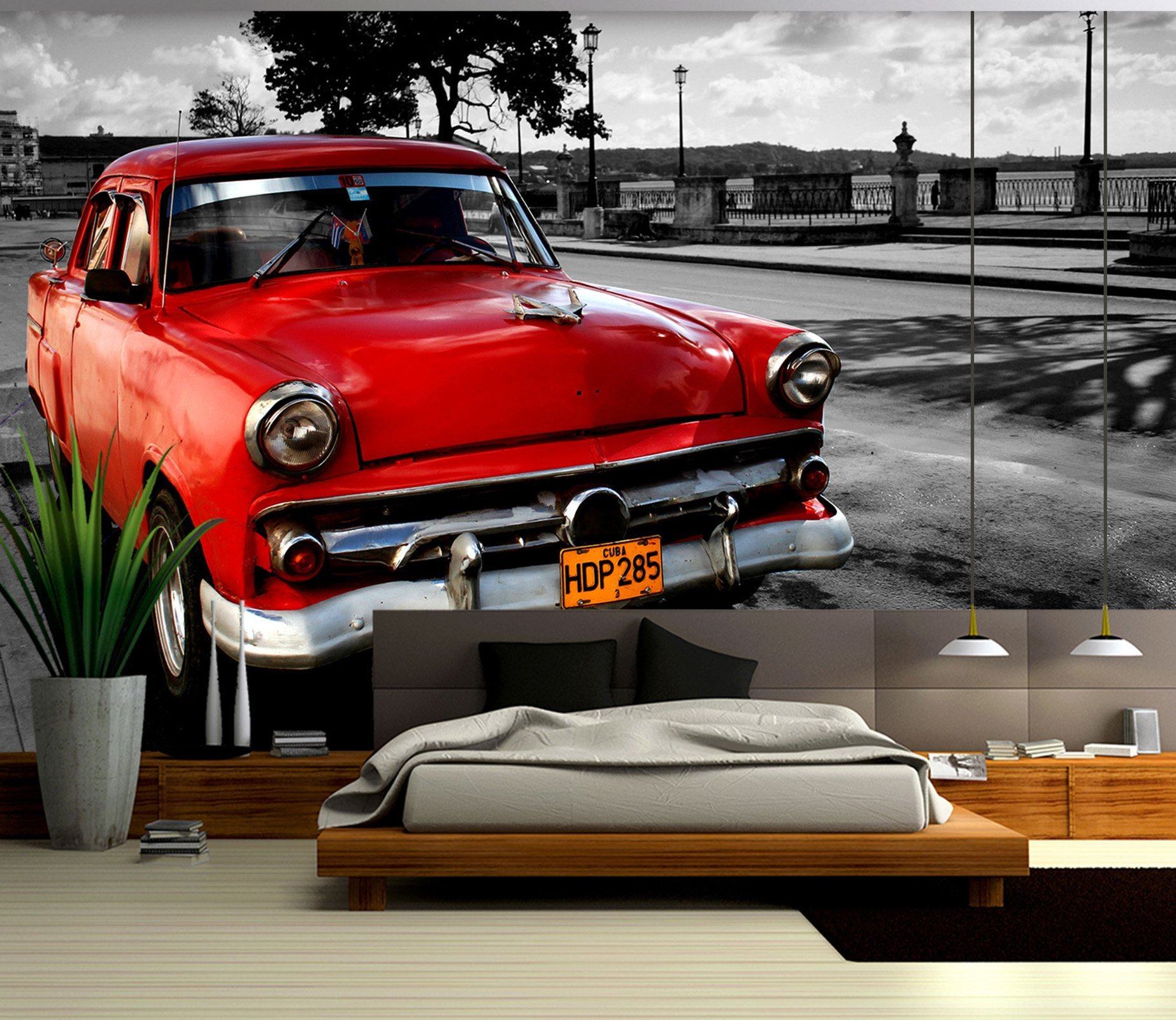 3D Cuba 976 Vehicle Wall Murals Wallpaper AJ Wallpaper 2 