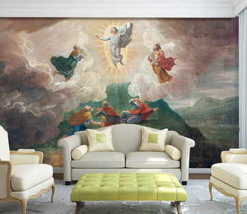 3D Golden Angel 1531 Wall Murals Wallpaper AJ Wallpaper 2 