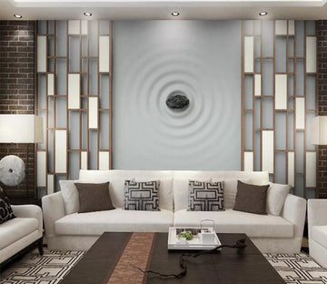 3D Simple Pattern WC173 Wall Murals