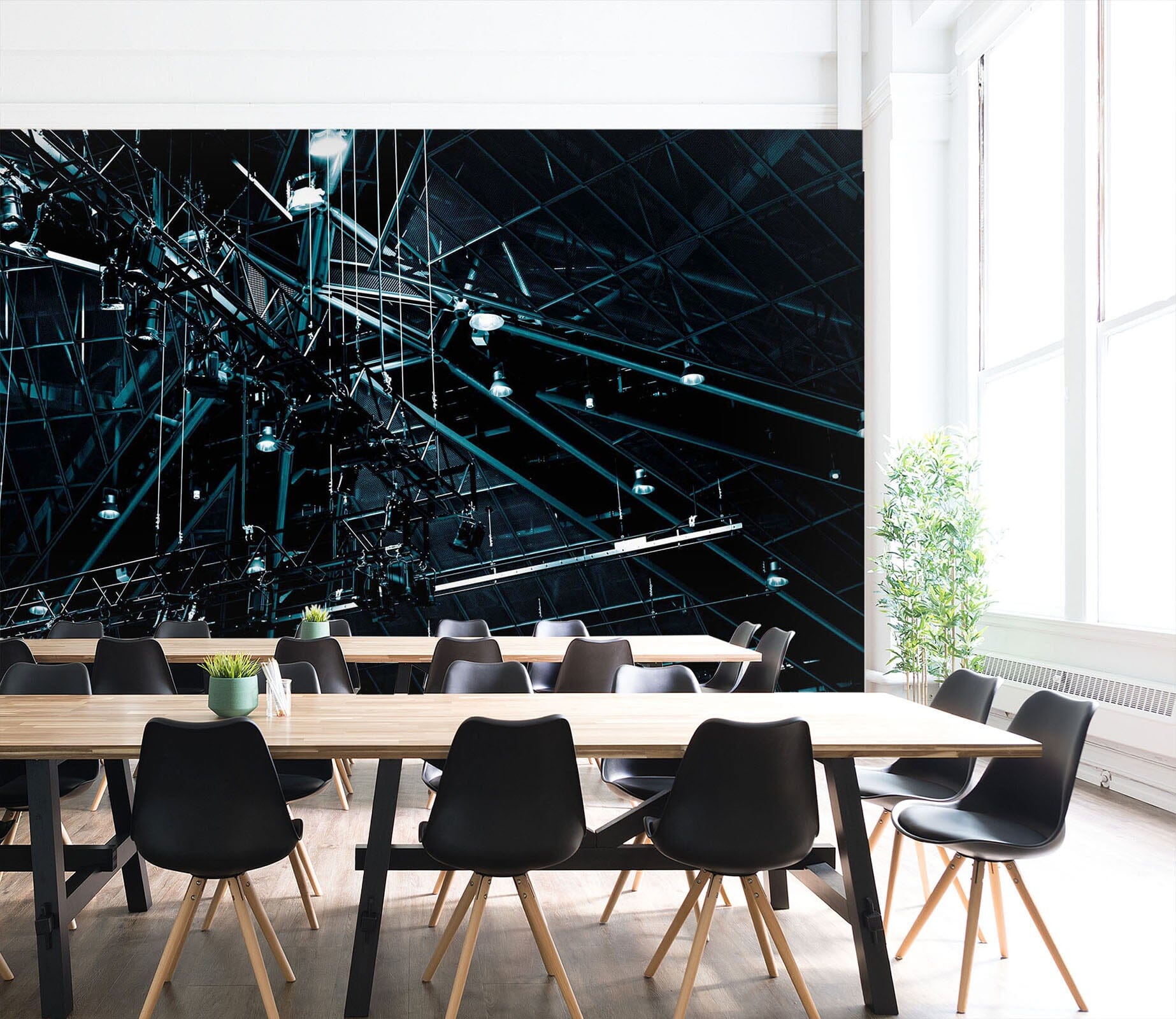 3D Raindrop Metal 108 Noirblanc777 Wall Mural Wall Murals Wallpaper AJ Wallpaper 2 