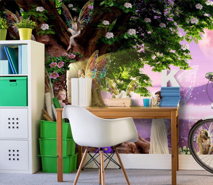 3D Green Forest WC014 Wall Murals Wallpaper AJ Wallpaper 2 