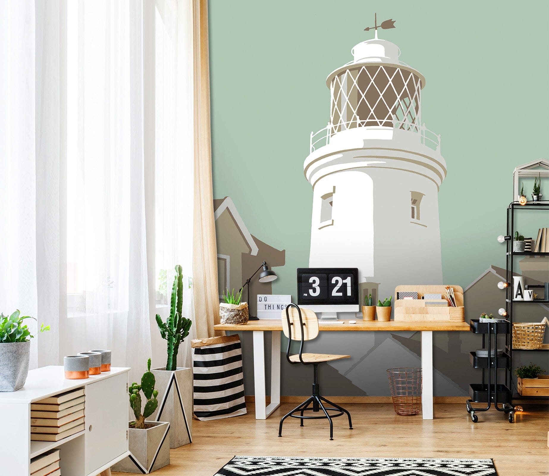 3D Southwold Lighthouse 1062 Steve Read Wall Mural Wall Murals Wallpaper AJ Wallpaper 2 