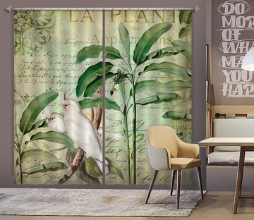 3D White Bird 070 Andrea haase Curtain Curtains Drapes Curtains AJ Creativity Home 