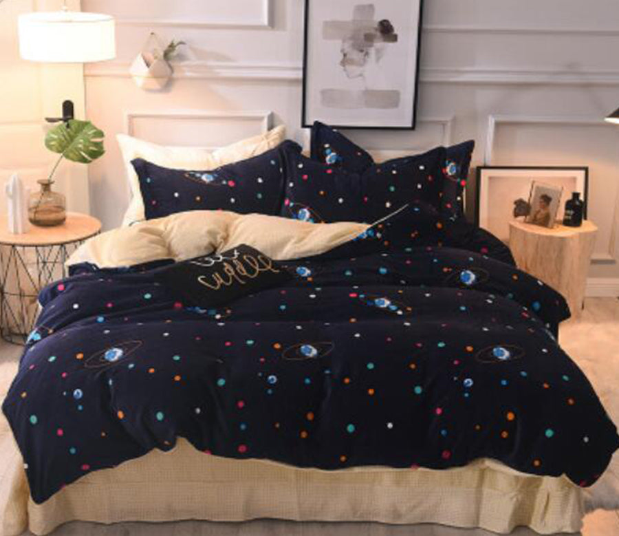 3D Color Planet 20128 Bed Pillowcases Quilt
