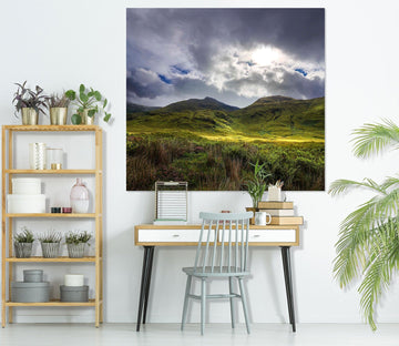 3D Sunset Steppe 110 Jerry LoFaro Wall Sticker Wallpaper AJ Wallpaper 2 