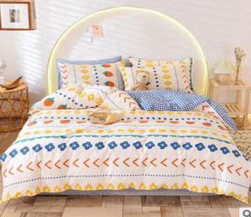 3D Yellow Totem Pattern 20188 Bed Pillowcases Quilt