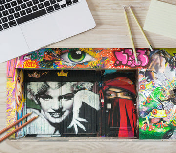 3D Marilyn Monroe 17113 Desk Mat