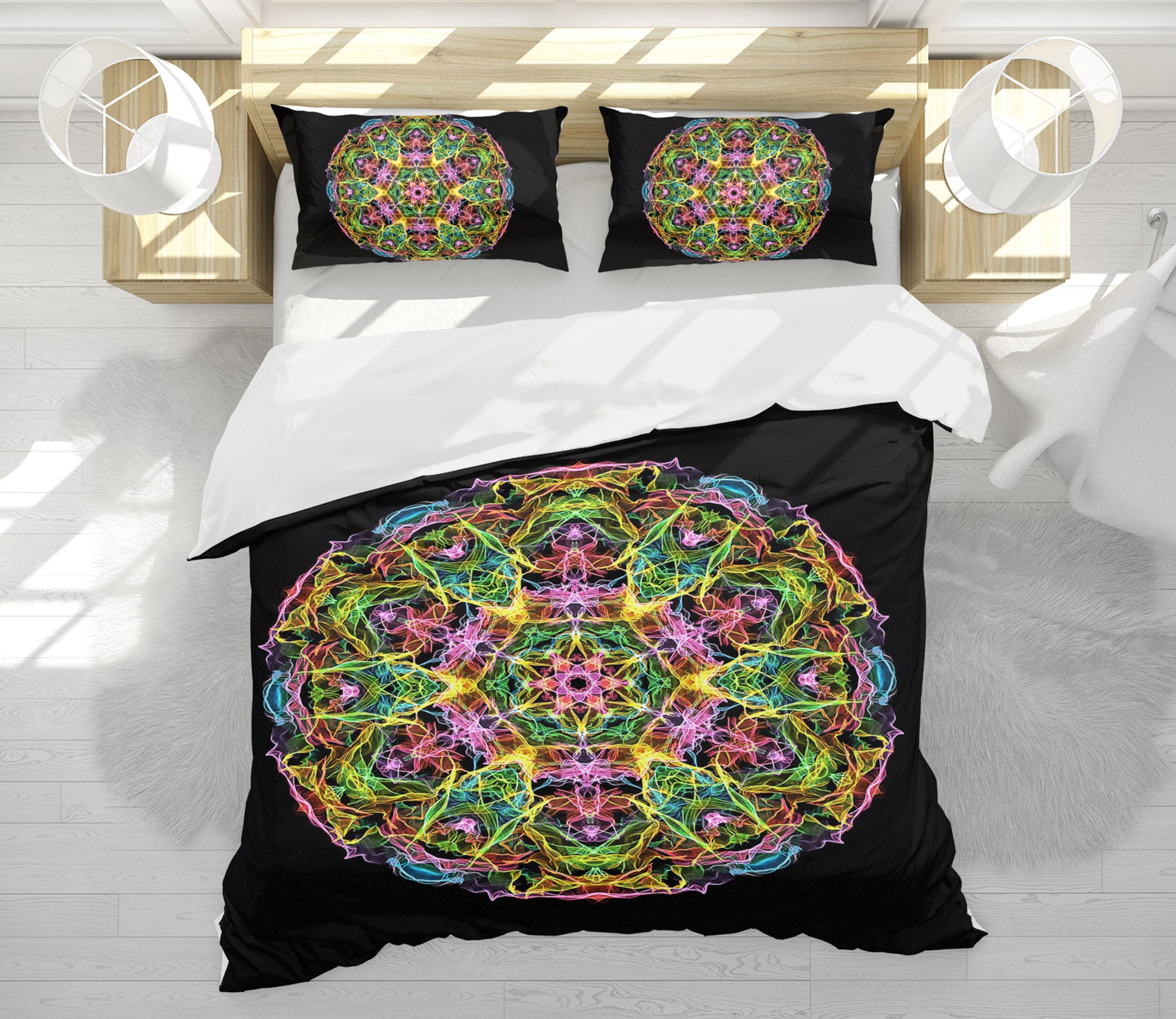 3D Color Texture 59029 Bed Pillowcases Quilt
