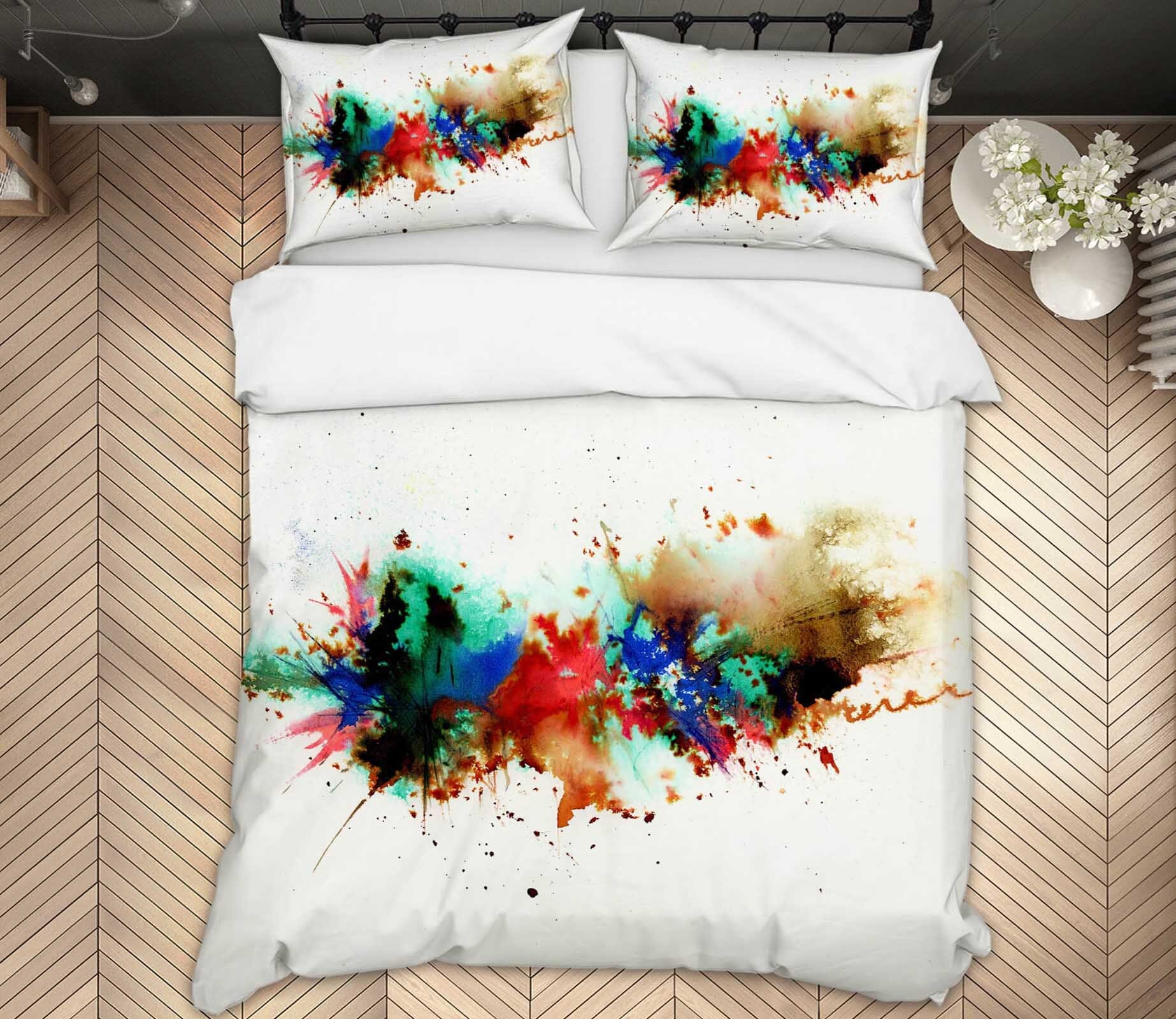 3D Color Splash 2009 Anne Farrall Doyle Bedding Bed Pillowcases Quilt Quiet Covers AJ Creativity Home 