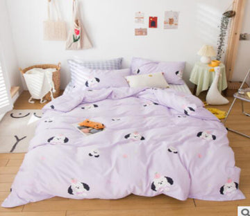 3D Puppy 40217 Bed Pillowcases Quilt