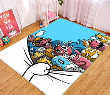 3D Cartoons 30045 Non Slip Rug Mat