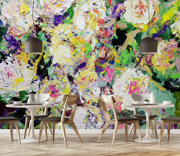 3D Colored Wild Flowers 243 Allan P. Friedlander Wall Mural Wall Murals Wallpaper AJ Wallpaper 2 