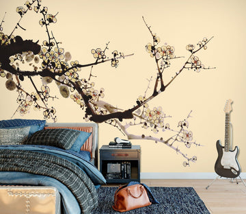 3D Black Branches 1609 Wall Murals Wallpaper AJ Wallpaper 2 