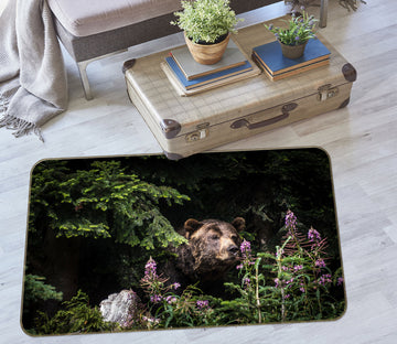 3D Bear In The Mountains 30068 Non Slip Rug Mat