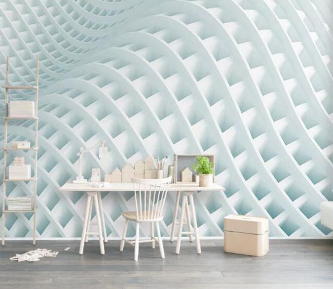 3D Irregular Lines 1185 Wall Murals Wallpaper AJ Wallpaper 2 