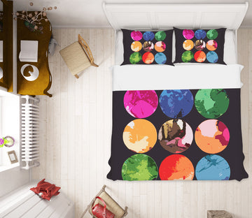 3D Color Circle 70021 Shandra Smith Bedding Bed Pillowcases Quilt